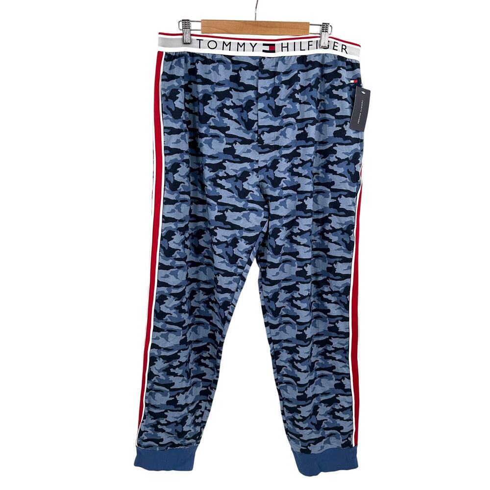 Tommy Hilfiger 100% cotton camouflage sleep lounge pants in blue Size XL